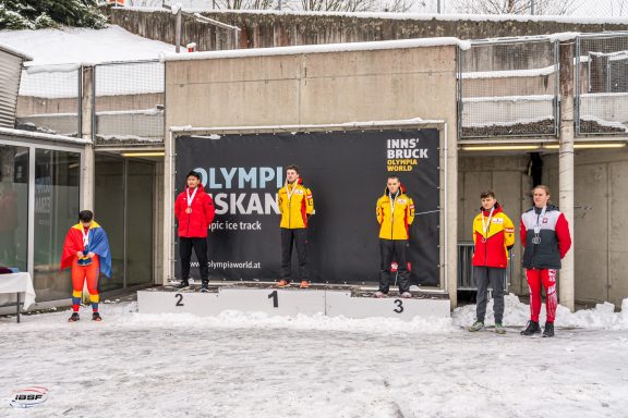 Julian Klein Innsbruck Jan 2023 YOG Quali Siegerehrung