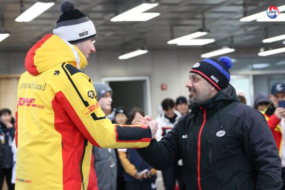 Julian Klein Pyeongchang März 2023 YOG Quali Siegerehrung